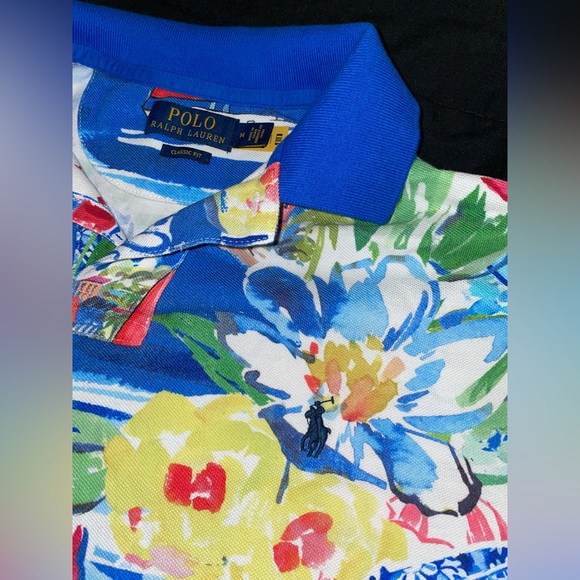 Ralph Lauren Polo.Floral shirt - Picture 4 of 5